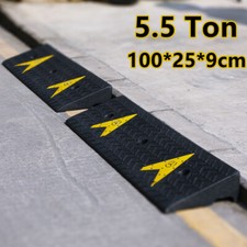 2X 100cm Long HEAVY DUTY Kerb Ramps HGV Caravans Lorry Car Truck Garage Workshop