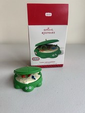 Hallmark Keepsake Ornament Little Tikes Classic Turtle Sandbox 2014 Kids Cute