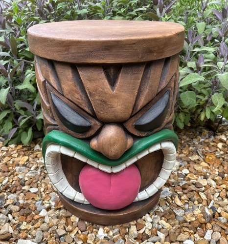 Tiki garden stool - tiki,