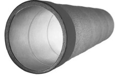 Insulated spiral ducting 100cm