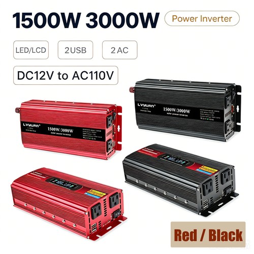 1500w 3000w power - inverter, 12v