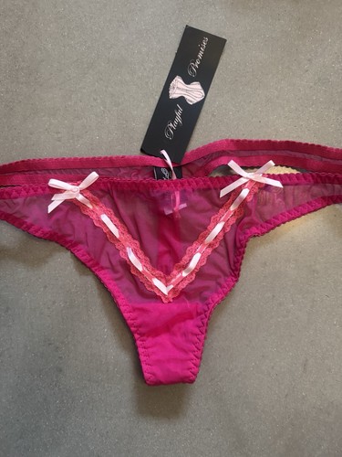 Playful promises pink thongs - promises,