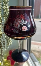 Vintage Amethyst Glass Vase