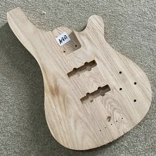Jazz Bass Body Solid Wood Natural Active Pickup  DIY AC837