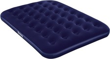 Bestway Double Mattress Air Bed with Electric Pump and Travel Bag, Blue