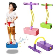 Foam Pogo Stick Jumper for Kids Outdoor Toys Jeux De Sport Children Games RED