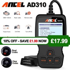 ANCEL AD310 OBD2 Scanner Car