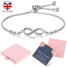To My Mum Gifts from Daughter Silver Necklace Mothers Day Gift for Mummy Stepmum