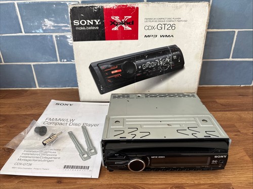 Sony cdx gt26 - sony, car