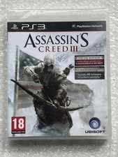 Assassin's Creed III Special Exclusive Edt Sony PlayStation 3 PS3 PAL Sealed!