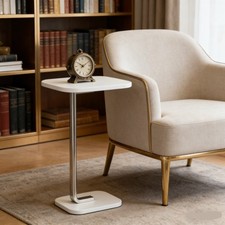 Stylish Oval Side Table in