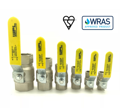 Brass gas approved - approved, lever
