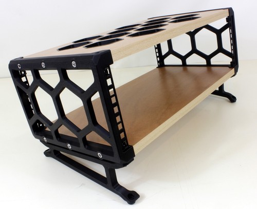 Desktop studio rack - 19", pod