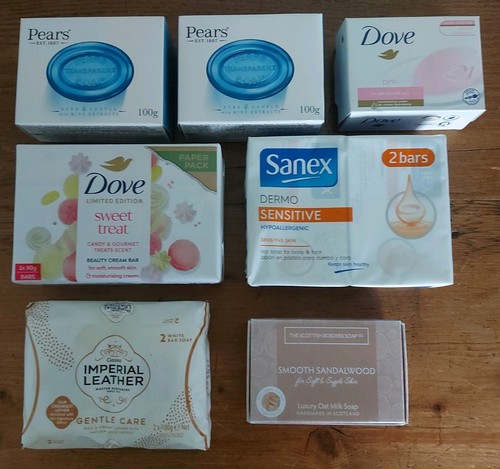 Soap bundle pears dove - soap, bundle.