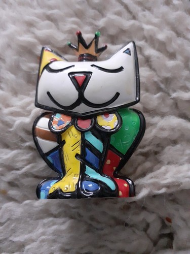 Romero britto mini cat - romero,