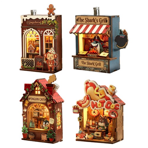 Diy mini wooden house - wooden,