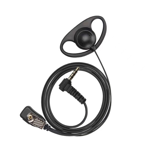 Mic hidden shape earpiece - mic, d-shape