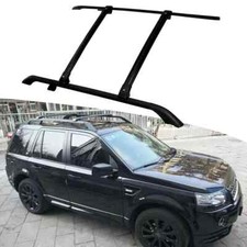 2PCS Roof Rails + 2PCS Cross
