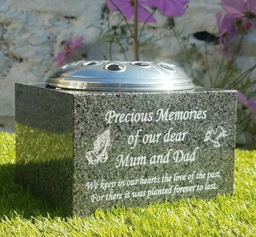 Personalised granite memorial - personalised,