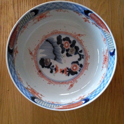 Tea bowl floral - tea, pattern