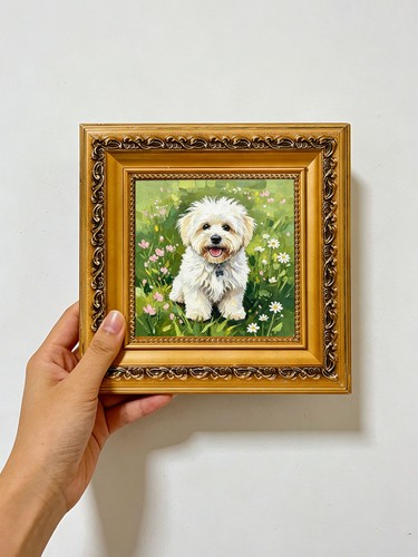 Fluffy white puppy - fluffy, in
