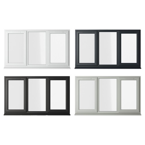 Bespoke upvc window double - window,