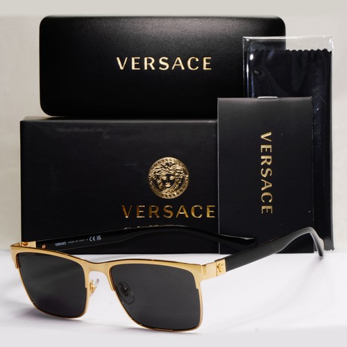 Versace sunglasses black gold - sunglasses,