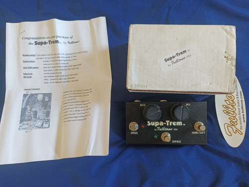 Fulltone supa trem tremolo - fulltone, supa-trem