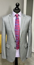 JAEGER Modern Smart Grey Gorgeous 2 Piece Men’s Suit. Chest 38L, Waist 32L/32”