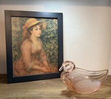 Fenton Art Deco Pink Glass