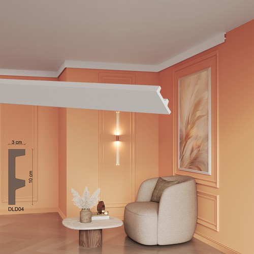 Coving cornice moulding led - cornice,