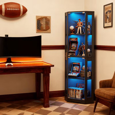 Black LED Corner Display