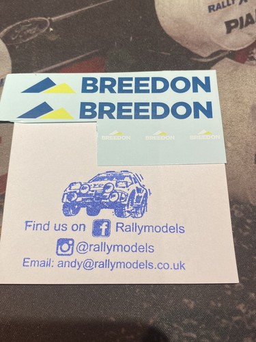 Decals only breedon - 1:50,