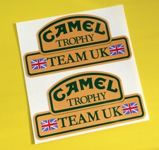 CAMEL TROPHY Team UK 4X4 OFF ROAD STICKERS DECALS Land Rover Defender Discovery
