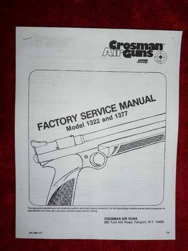 Crosman 1322 1377 factory - 1377,