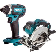 Makita DTD152Z 18V LXT Cordless Impact Driver With Makita DSS611Z Circular Saw