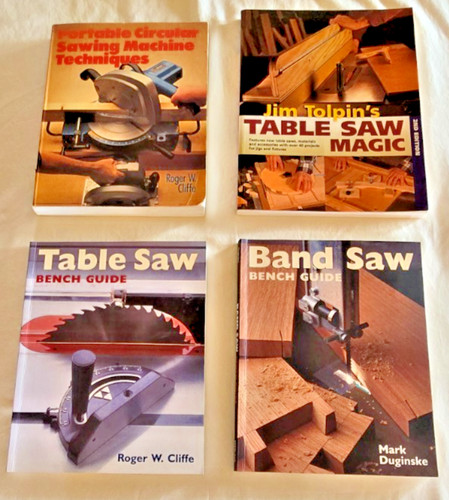 Woodworking saw book lot - lot, 4