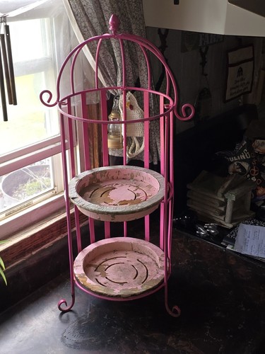 Vintage wrought iron tier - vintage, 3