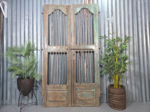 Pair vintage rustic indian - vintage,