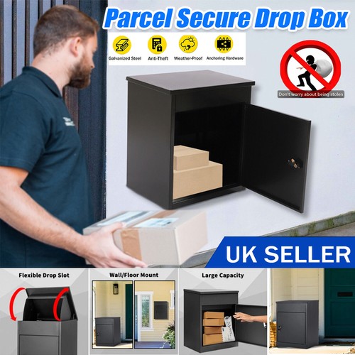 Lockable metal parcel delivery - lockable,