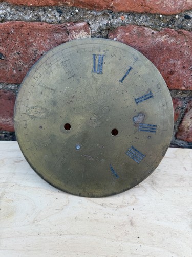 Antique longcase brass clock - antique,