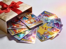 100 Pokemon Cards Bundle Gift