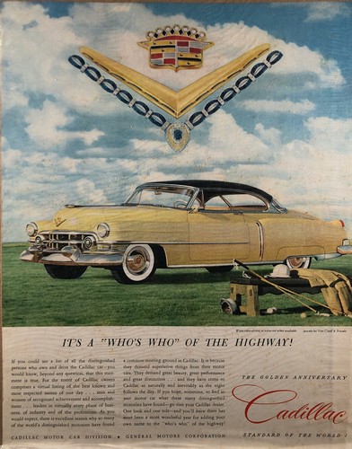 1952 vintage cadillac - 1952,