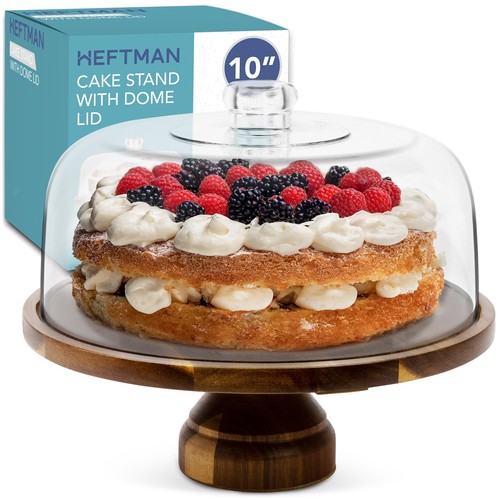 Heftman acacia wood cake stand - heftman,