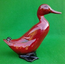 ROYAL DOULTON FLAMBE MALLARD DRAKE DUCK.