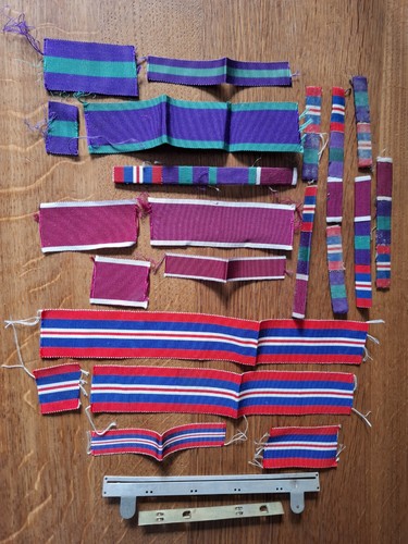 Vintage military medal ribbons - vintage,