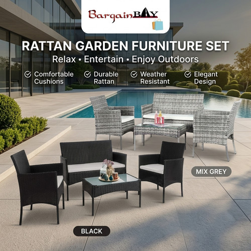 Rattan garden furniture - garden, sofa