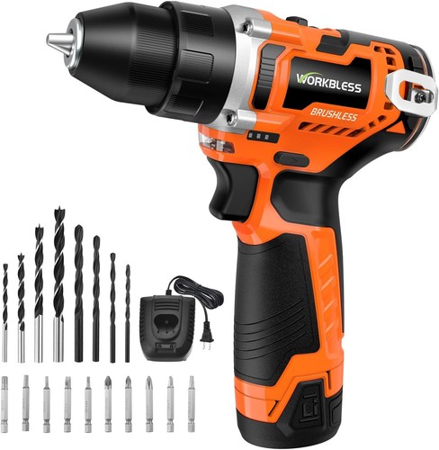 12v brushless power - power, drill