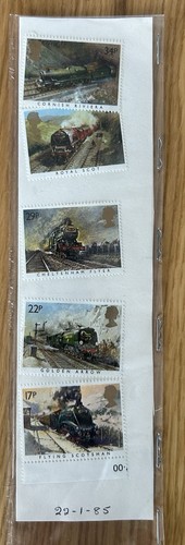 1985 royal mail famous trains - mail,