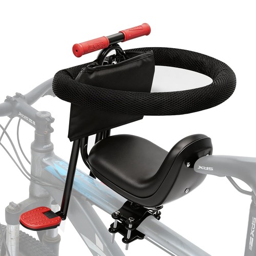 Front mounted bike seat for - front,